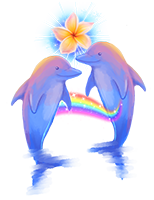 Dolphins dancing in A